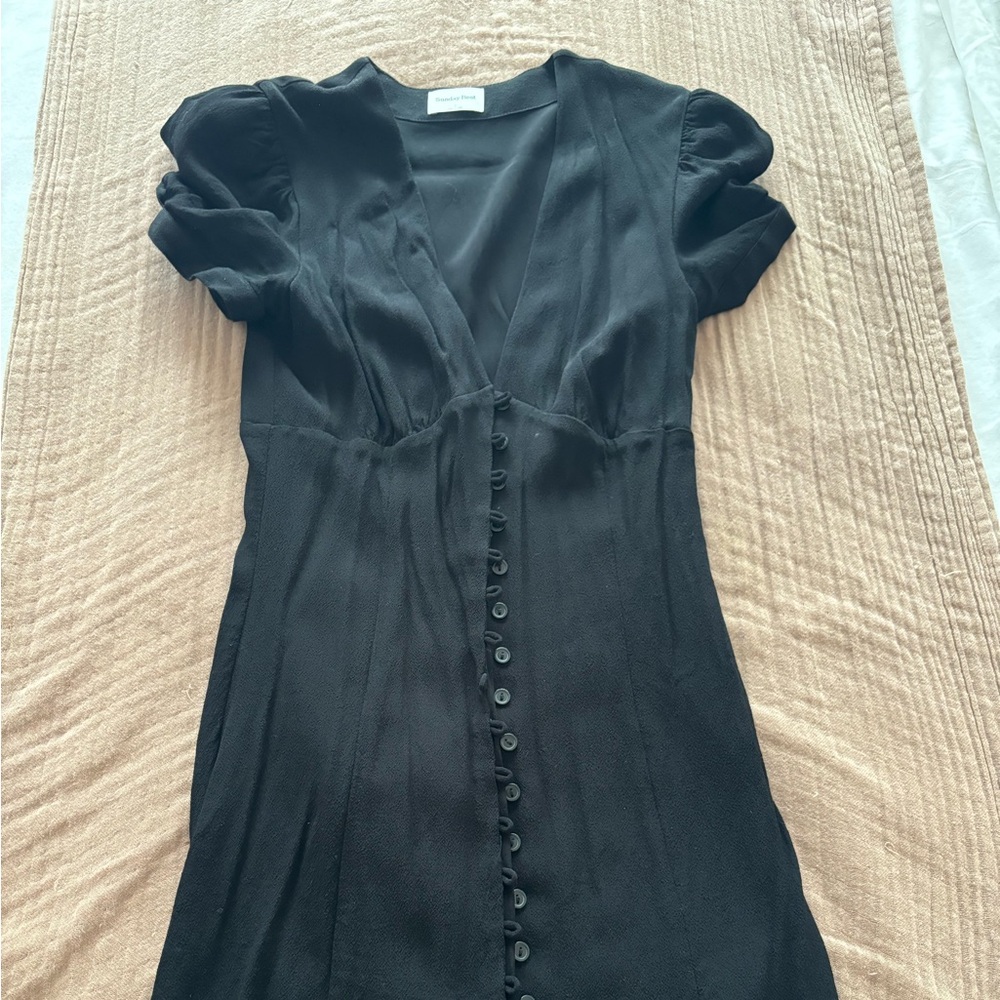 Sunday Best Black Mini Dress
